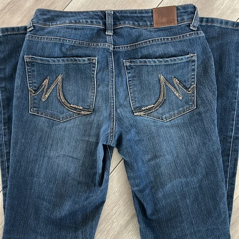 Maurices high rise boot cut jeans size 4 long